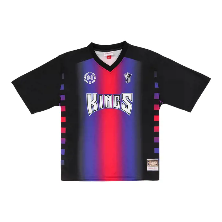 Maillot de soccer Sacramento Kings NBA Goaline BLK