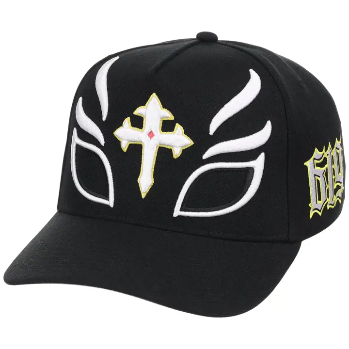 WWE x Ghostwrite Casquette de Baseball A-Frame BLK/BLK/GRY