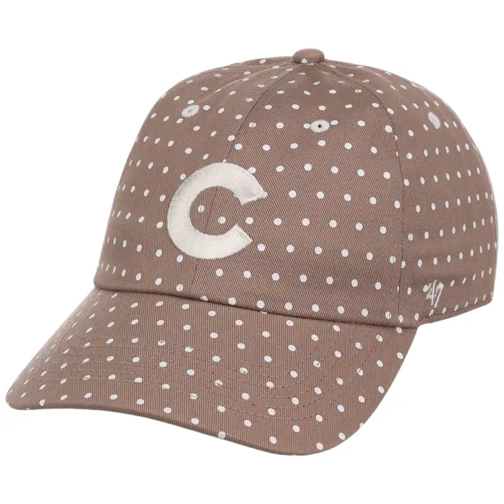 Chicago Cubs MLB Femme Portabella Polka Dot '47 Clean Up BRN