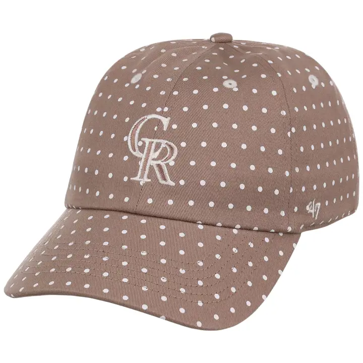 Casquette femme Colorado Rockies MLB Portabella à pois '47 Clean Up