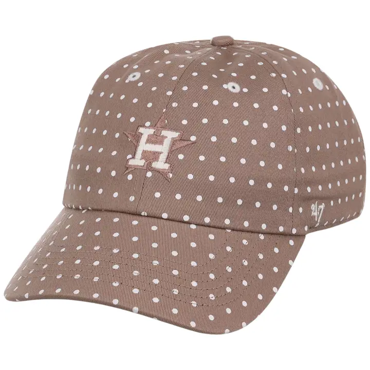 Casquette femme Houston Astros MLB à pois Portabella '47 Clean Up BR