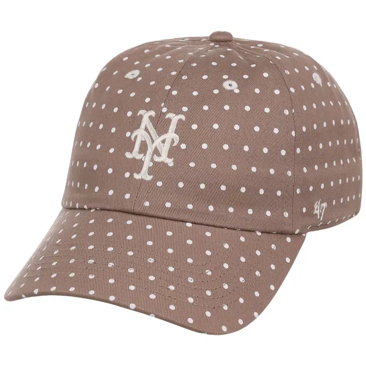New York Mets MLB Femme Portabella Polka Dot '47 Clean Up BRN