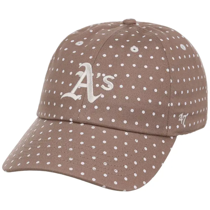 Oakland Athletics MLB Casquette Femme Portabella Polka Dot '47 Clean Up