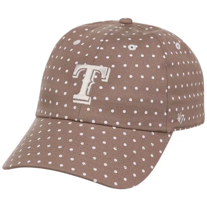 Texas Rangers MLB Femme Portabella Polka Dot '47 Clean Up BRN