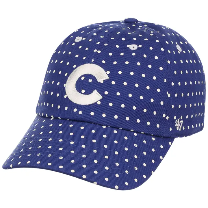 Casquette souple femme Chicago Cubs MLB à pois '47 Clean Up RBL