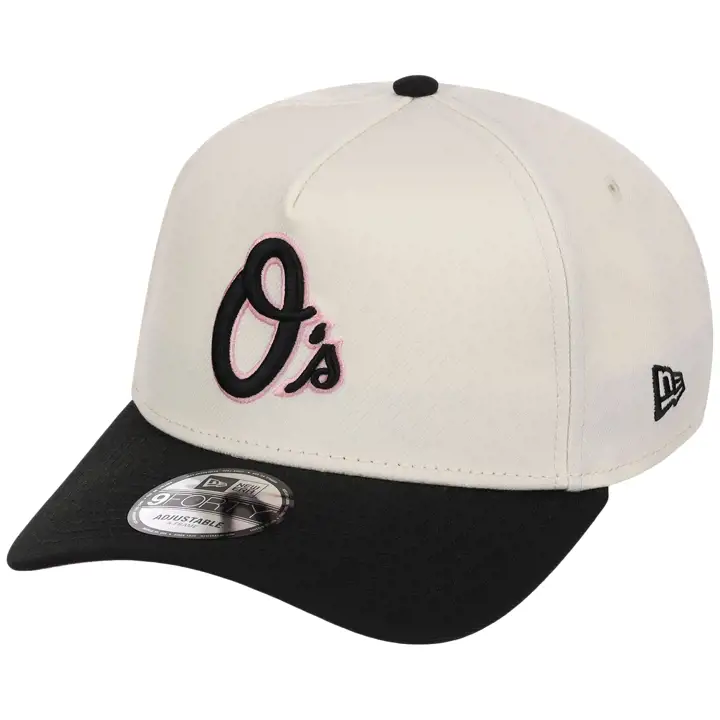 Baltimore Orioles MLB Chrome Blinky 9FORTY AF CHRM/BLK/PNK