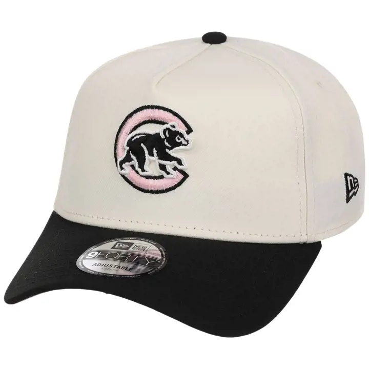 Chicago Cubs MLB Chrome Blinky 9FORTY AF CHRM/BLK/PNK