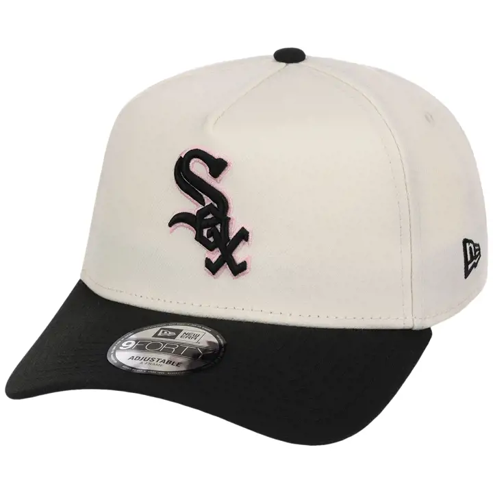 Casquette Chicago White Sox MLB Chrome Blinky 9FORTY AF Chrome/Noir/Rose