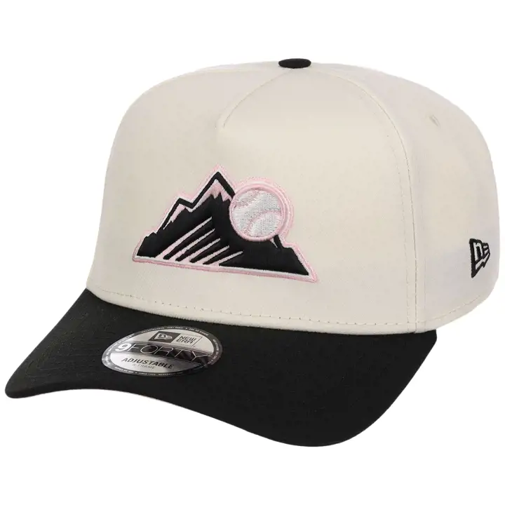 Colorado Rockies MLB Chrome Blinky 9FORTY AF CHRM/BLK/PNK