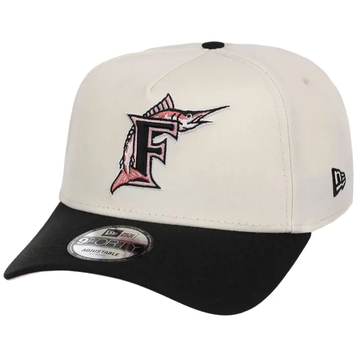 Florida Marlins MLB Chrome Blinky 9FORTY AF CHRM/BLK/PNK