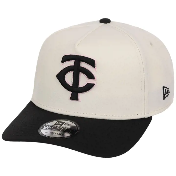 Casquette Minnesota Twins MLB Chrome Blinky 9FORTY AF CHRM/BLK/PNK