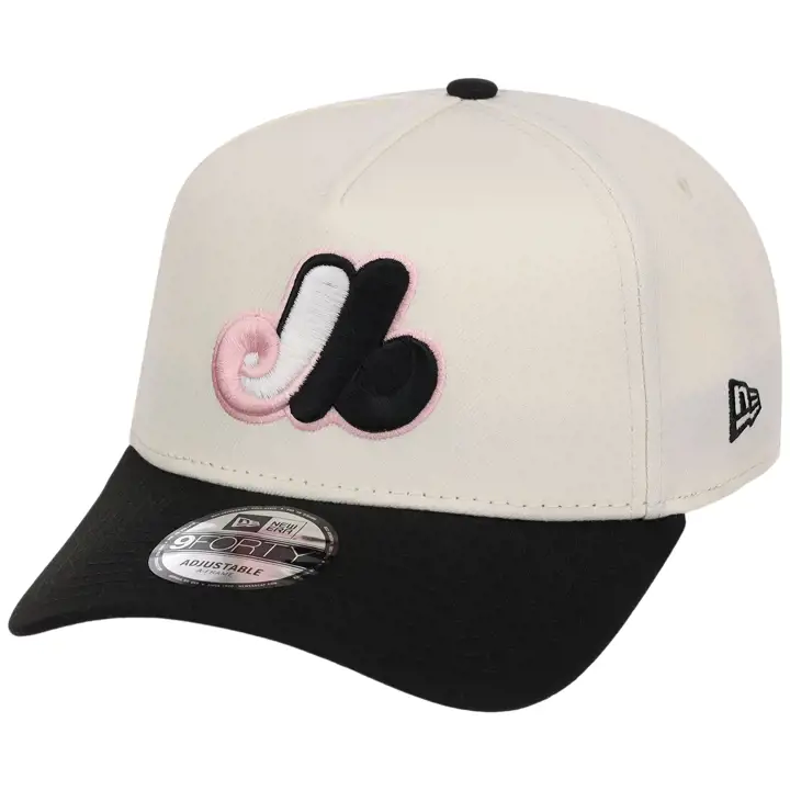 Montreal Expos MLB Chrome Blinky 9FORTY AF CHRM/BLK/PNK