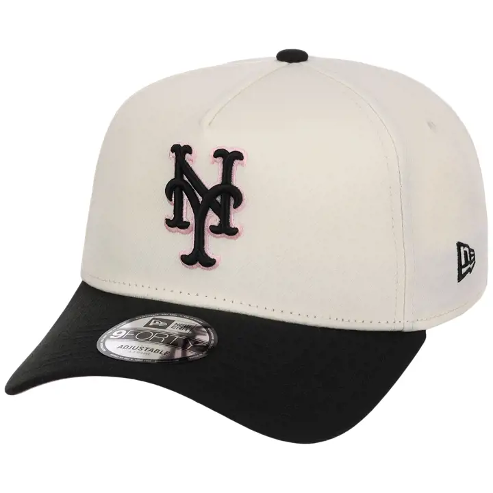 New York Mets MLB Chrome Blinky 9FORTY AF CHRM/BLK/PNK