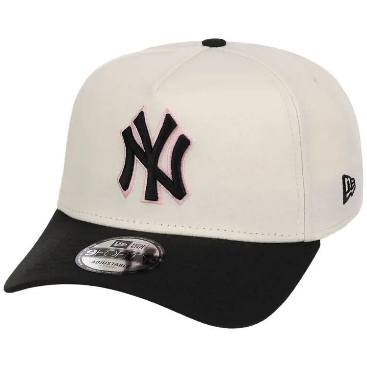 New York Yankees MLB Casquette Blinky Chrome 9FORTY AF CHRM/NOIR/ROSE