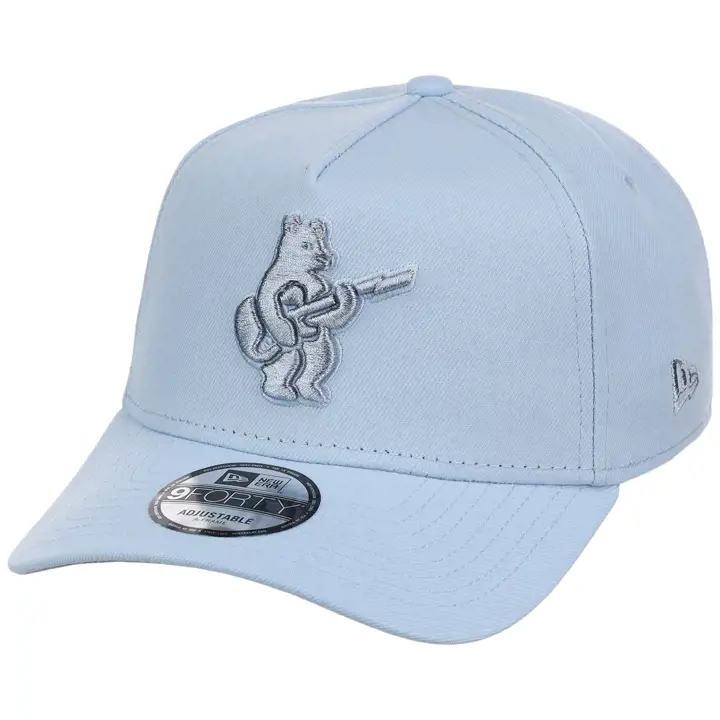 Chicago Cubs MLB Glacial Blue 9FORTY AF LBL/GRY