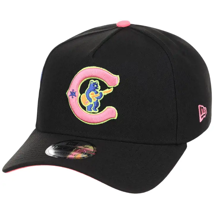CHICAGO CUBS GAUCHER Lolla Black Neon 9FORTY AF NOI/NOI/ROS