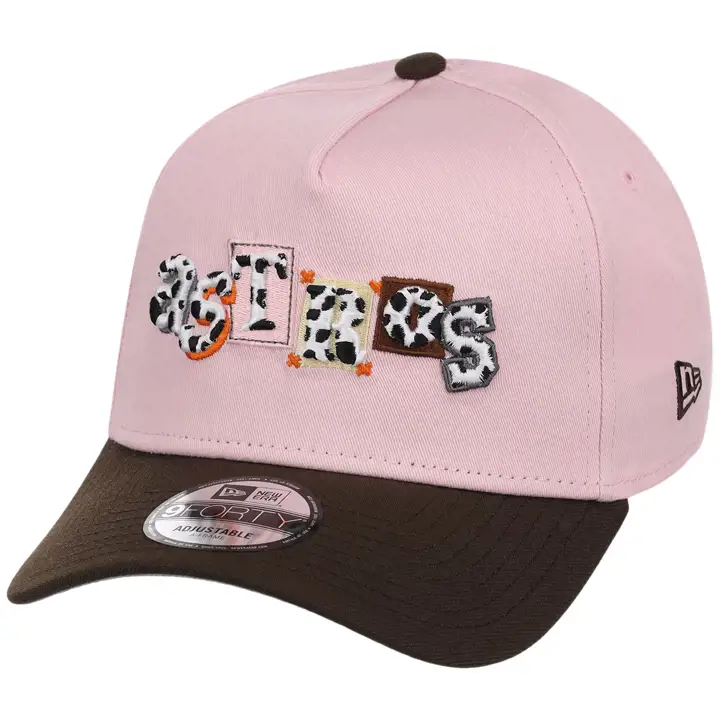 HOUSTON ASTROS GAUCHER HOU Cow Ransom 9FORTY AF PNK/BRN/GRY