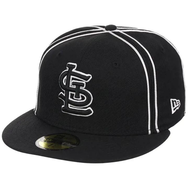 CASQUETTE MLB 59FIFTY ST. LOUIS CARDINALS GAUCHER NOIR BLANC