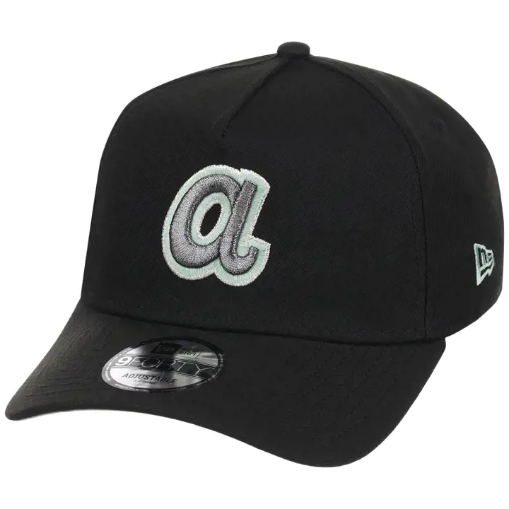 ATLANTA BRAVES MLB LHD Alpine Snow 9FORTORT AF BLK/BLK/SEAFOAM