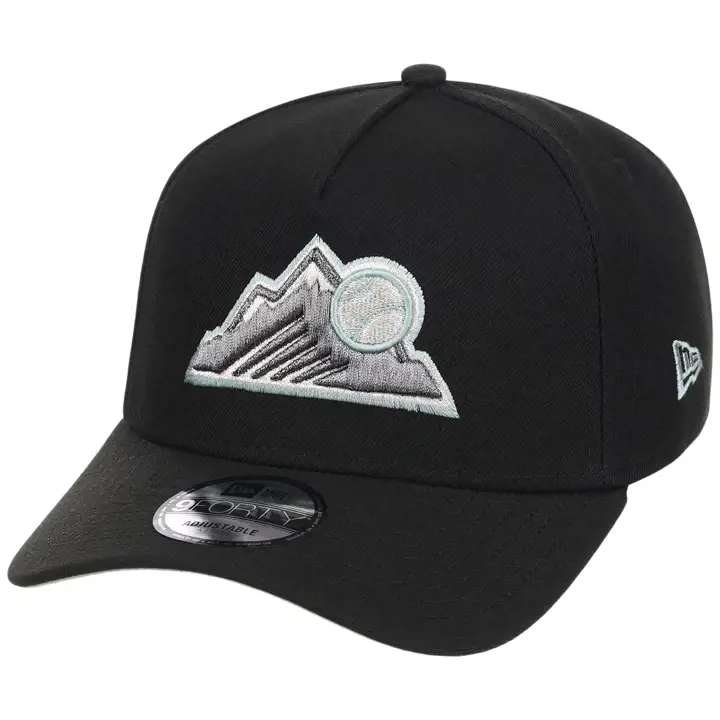 COLORADO ROCKIES MLB LHD Alpine Snow 9FORTY AF NOIR/NOIR/SEAFO