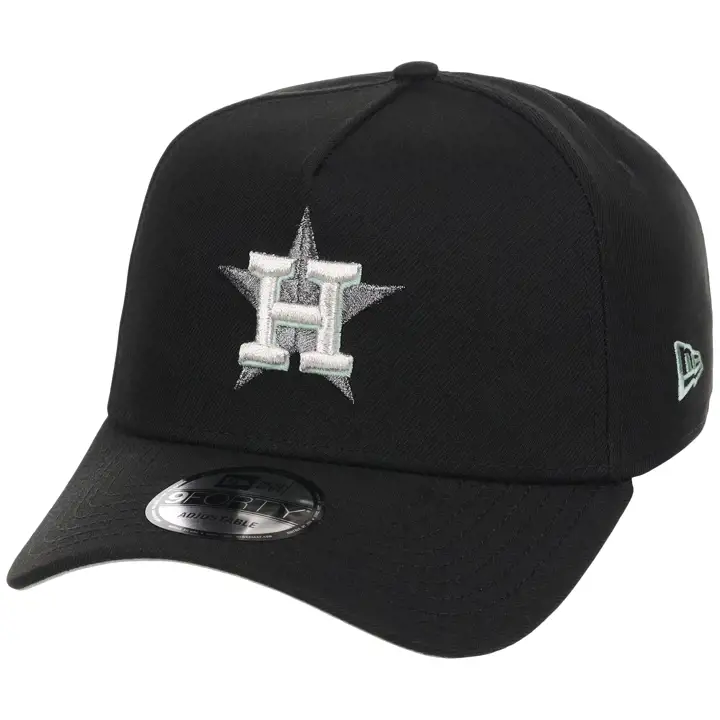 HOUSTON ASTROS MLB LHD Bonnet 9FORTY AF Alpine Snow NOIR/NOIR/SEAFOAM