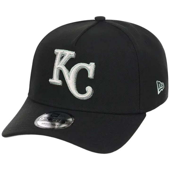 KANSAS CITY ROYALS MLB LHD Alpine Snow 9FORTY AF NOIR/NOIR/MER