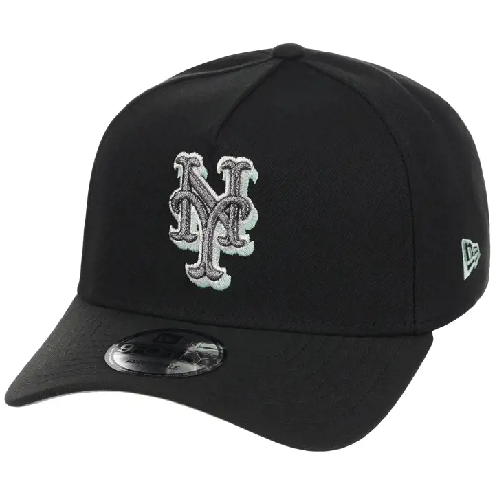 NEW YORK METS MLB LHD Alpine Snow 9FORTY AF NOIR/NOIR/SEAFOAM