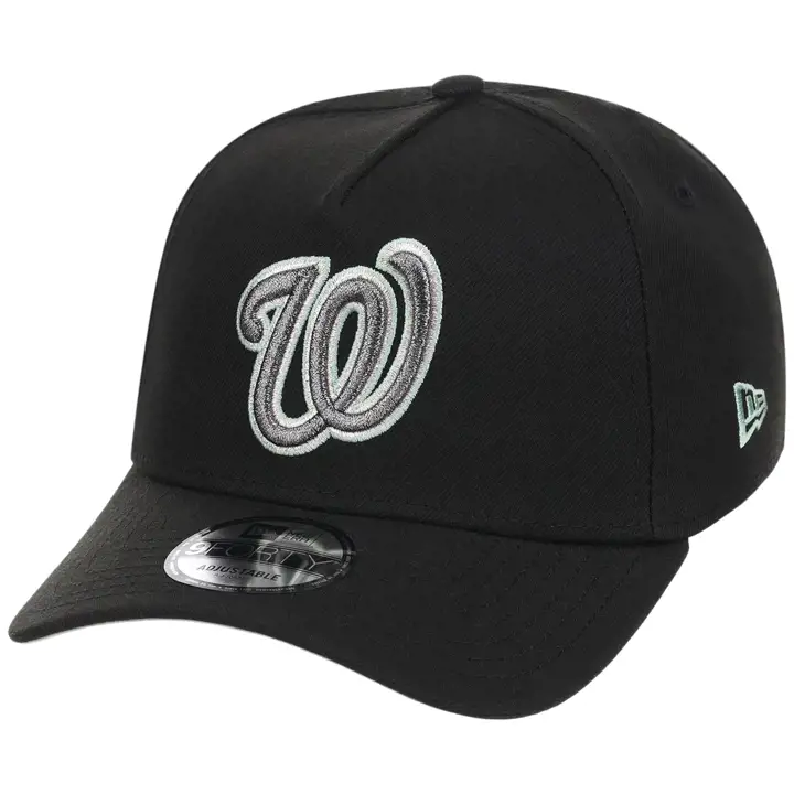 WASHINGTON NATIONALS MLB GAUCHER Alpine Snow 9FORTY AF NOIR/NOIR/AILLE