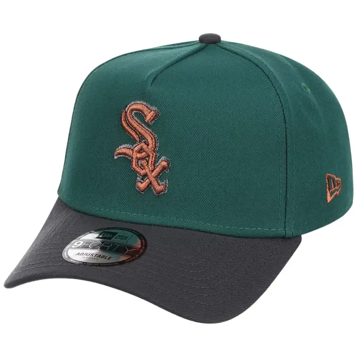 CHICAGO WHITE SOX MLB GAUCHER Émeraude Graphite 9FORTY TAILLE UNIQUE VERT/GRAP