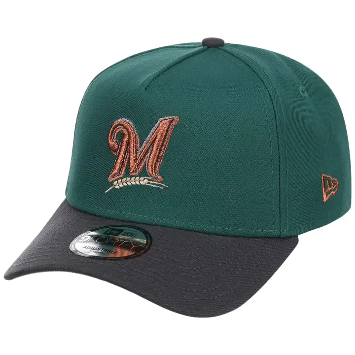 MILWAUKEE BREWERS MLB LHD Emeraude Graphite 9FORTY AF VET/GRA