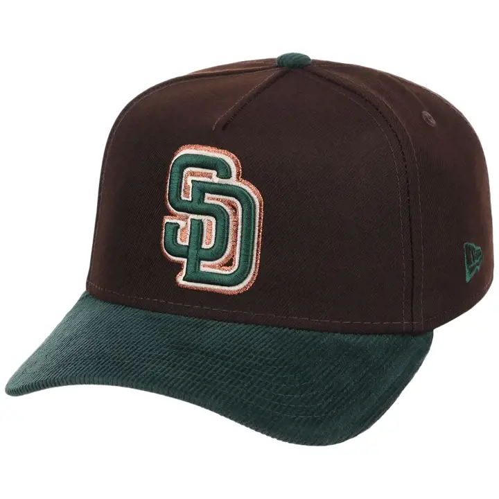 SAN DIEGO PADRES MLB GCH Forest Ember 9FORTY TA MARRON FONCÉ/GRIS FONCÉ