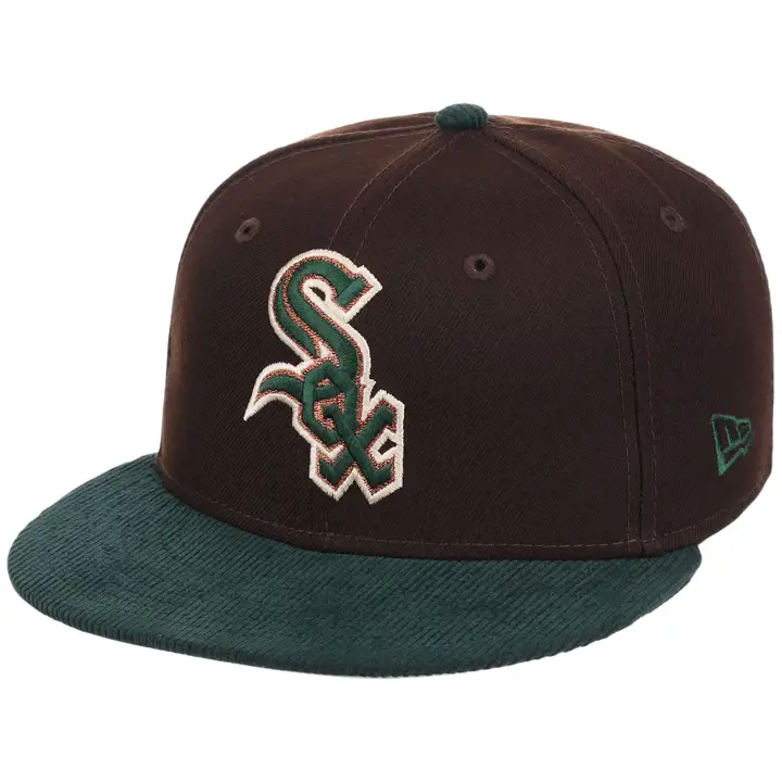 CHICAGO WHITE SOX MLB LHD Forest Ember 59FIFTY DKBROWN/DKGRN