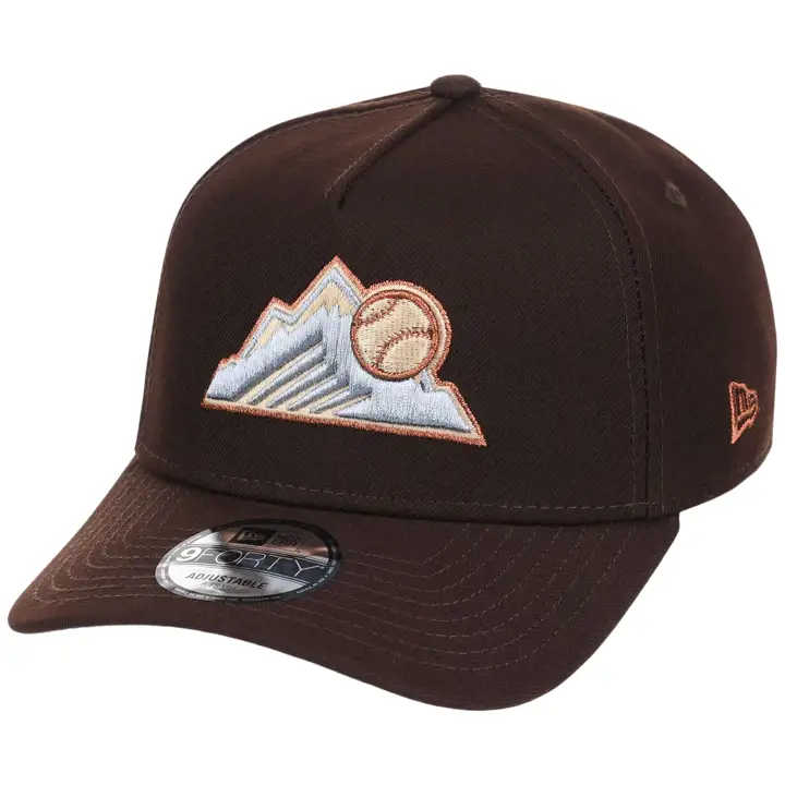 COLORADO ROCKIES MLB GCE Écorce givrée 9FORTY AF BRNF/BRNF/