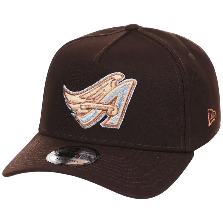 ANAHEIM ANGELS MLB LHD Écorce givrée 9FORTY AF DKBRN/DKBRN/GR
