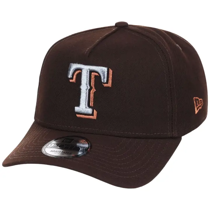 TEXAS RANGERS MLB LHD Frosted Bark 9FORTY AF BRNFONCÉ/BRNFONCÉ/GRIS