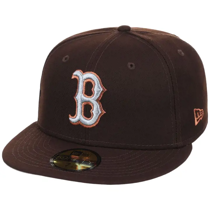 BOSTON RED SOX MLB LHD Frosted Bark 59FIFTY DKBRN/DKBRN/GRY