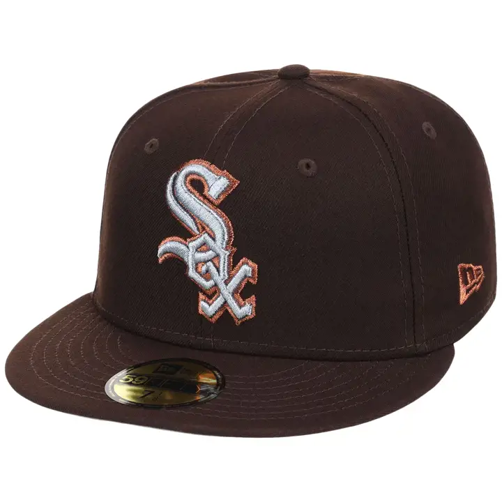 CHICAGO WHITE SOX MLB LHD Frosted Bark 59FIFTY DKBRN/DKBRN/G