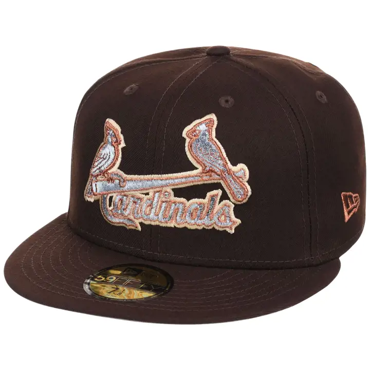 ST. LOUIS CARDINALS MLB LHD Frosted Bark 59FIFTY DKBRN/DKBRN