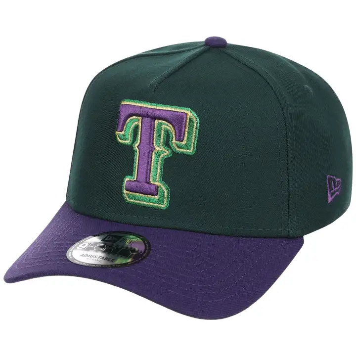 TEXAS RANGERS MLB LHD Joker 9FORTY AF DKGRN/PUR/GRY