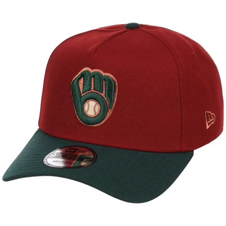 MILWAUKEE BREWERS MLB LHD Terra Verde 9FORTY AF ROUGE/VERT FONCÉ/GR