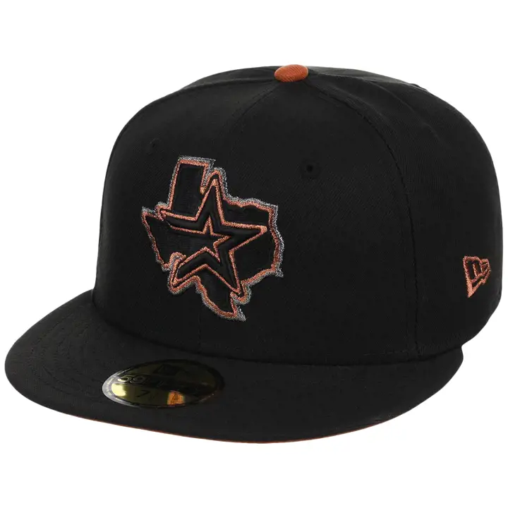 HOUSTON ASTROS MLB LHD Copper Pot 59FIFTY NOIR/NOIR/ROUILLE