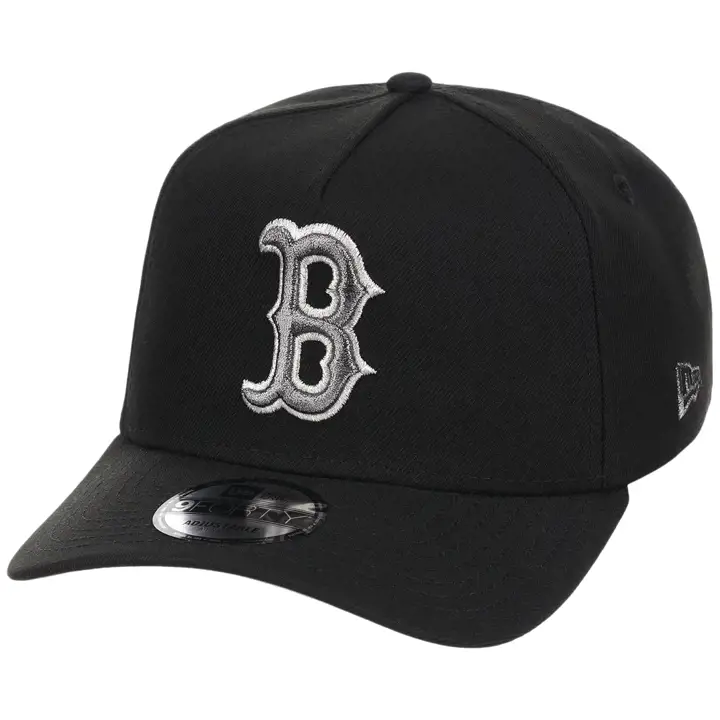 BOSTON RED SOX MLB LHD Titane Liquide 9FORTY AJ NOIR/NOIR/GRIS
