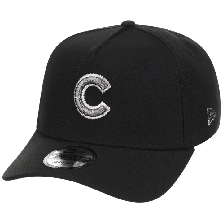 CHICAGO CUBS MLB LHD Liquid Titanium 9FORTY AF BLK/BLK/GRY