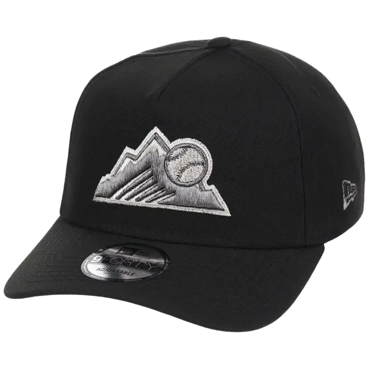 COLORADO ROCKIES MLB LHD Titane liquide 9FORTY AF NOI/NOI/G