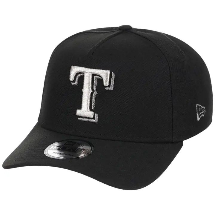 TEXAS RANGERS MLB LHD Titane Liquide 9FORTY TAILLE UNIQUE NOIR/NOIR/GRIS
