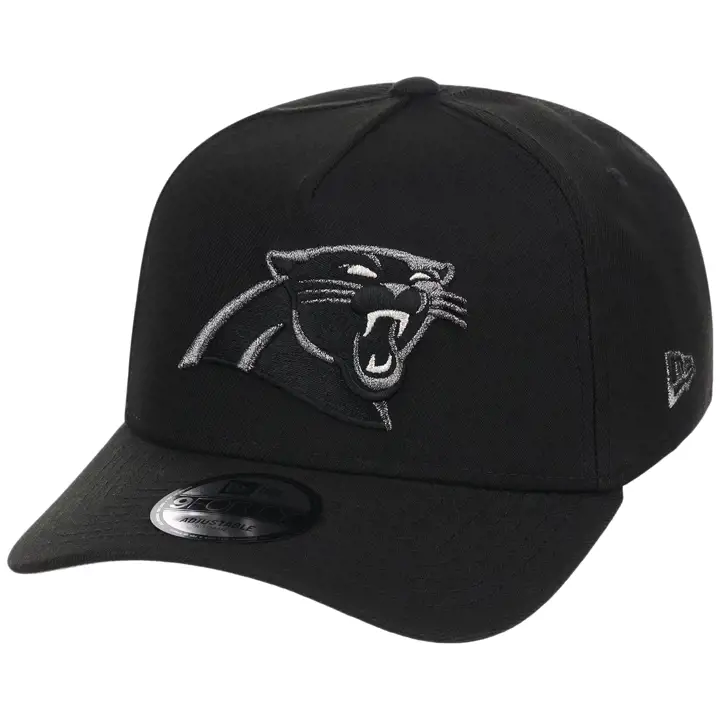 CAROLINA PANTHERS NFL LHD Titane Liquide 9FORTY AF NOI/NOI/