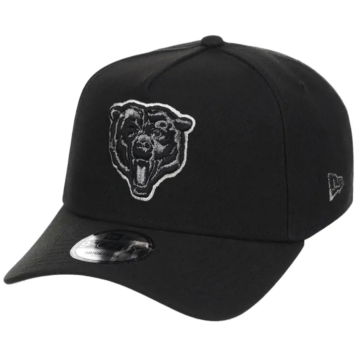 CHICAGO BEARS NFL LHD Titane Liquide 9FORTY TAILLE UNIQUE NOIR/NOIR/GRIS