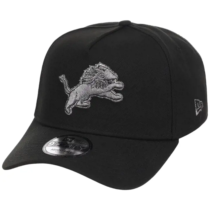 DETROIT LIONS NFL LHD Liquid Titanium 9FORTY AF NOIR/NOIR/GRIS