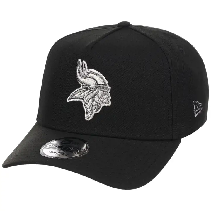 MINNESOTA VIKINGS NFL LHD Titane Liquide 9FORTY TAILLE UNIQUE NOIR/NOIR/