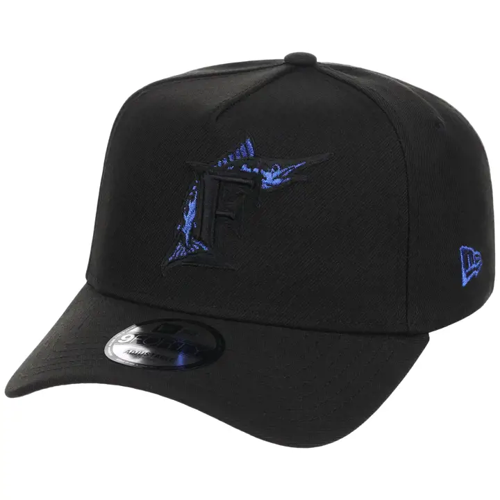 Miami Marlins MLB BLKROY 9FORTY AF 2.0 BLK/BLK/RBL